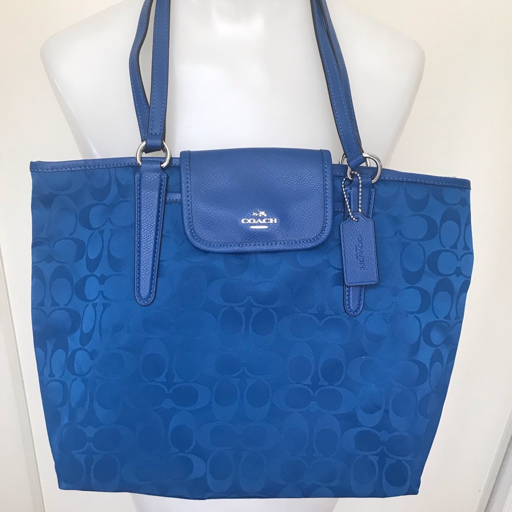 New Coach Blue bag copy